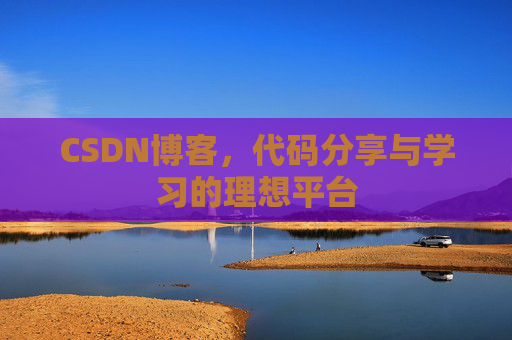 CSDN博客，代码分享与学习的理想平台